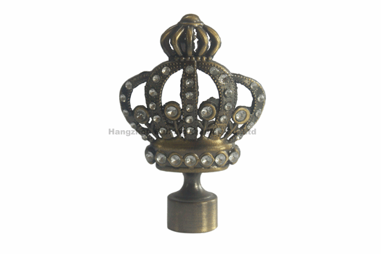 curtain finials